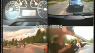 Egzamin na prawo jazdy z dodatkowymi wrażaniami. Kursantka świadkiem wypadku