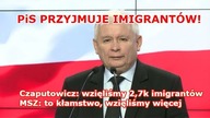 PiS Zdradził. Przyjęliśmy Przynajmniej 3 tys imigrantów z Afryki