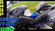 SWAP! Lucky Star Z650 / Made by Mechanic ATV / #Ori ATV Riders / #swap ER6 #atv #quad #atvriders