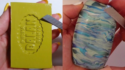 Soap Carving ASMR Relaxing Sounds no talking Satisfying ASMR Video