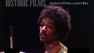 Jimi Hendrix In From The Storm (isolated camera) Isle of Wight