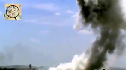 Bombardowanie w Syrii