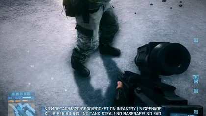 [BF3] Battlefield 3 Free Play multi Admin Kills