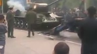 Załadunek czołgu