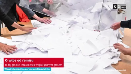 O włos od remisu.  W tej gminie Trzaskowski wygrał jednym głosem [KS Info]