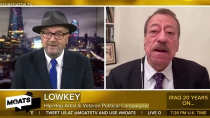 Komentarz do sytuacji politycznej na świecie.  George Galloway i Abdel Bari Atwan.  MOATS