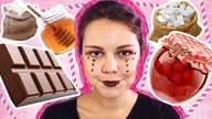 FOOD MAKE UP CHALLENGE