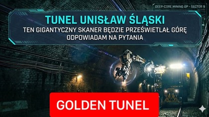 TEN GIGANTYCZNY SKANER BĘDZIE SKANOWAŁ TUNEL.  ODPOWIADAM NA PYTANIA