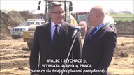 KABARET - Bronisław Komorowski na otwarciu inowrocławskiej obwodnicy