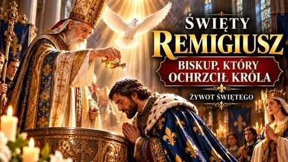 Biskup, który ochrzcił króla Franków | Św.  Remigiusz - 1 października (Audiobook)