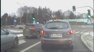Niebezpieczna sytuacja podczas egzaminu na prawo jazdy w Białymstoku