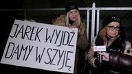 Protest pod domem Kaczyńskiego.  Co Polki chciałyby powiedzieć prezesowi PiS?
