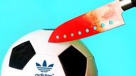 EXPERIMENT Glowing 1000 degree KNIFE  VS ADIDAS BALL