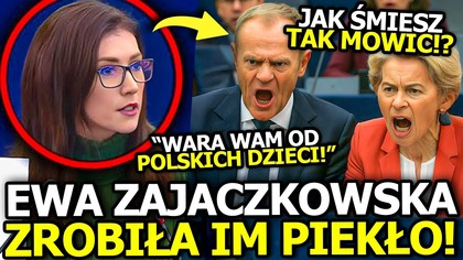 BURZA W UNII! EWA ZAJĄCZKOWSKA TYMI SŁOWAMI ZAMKNĘŁA USTA PACHOŁOM Z BRUKSELI! AŻ ZANIEMÓWILI!