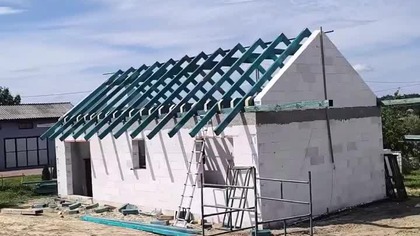 Ostatnia prosta i oddajemy dom Adaś 70m2 Pilica 