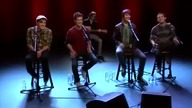 Big time rush Beautiful Christmas Acoustic AOL Music Set flv