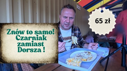 Wybieram się do jednej ze smażalni w Niechorzu, żeby zjeść klasycznego dorsza . Niestety znów trafiam na niespodziankę  zamiast dorsza na talerzu ląduje czarniak  który smakiem i ceną nijak ma się do oryginału. W tym odcinku pokazuję, jak można rozpoznać podmianę ryby, czym różni się czarniak od prawdziwego dorsza i jak nie dać się oszukać nad polskim morzem.