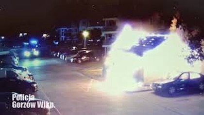 Podpalacz zatrzymany! Spłonęła altana i samochód