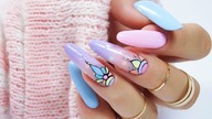 structure nails art tutorial / Elisium Nails - Serenity effect - Mercury