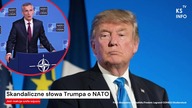 Skandaliczne słowa Trumpa o NATO.  Jest reakcja szefa sojuszu [Serwis informacyjny, KSTV Info]