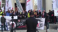 Aleksander Peterko (Przewodniczący Konfederacji Korony Polskiej Koła Katowice) 5 października na pro