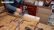 E06. Wooden workbench Domidrewno - Lake Erie wagon vise Ep.2
