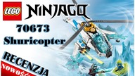 PRZEDPREMIEROWO PROSTO Z LEGOLANDU - LEGO Recenzja Ninjago 70673 Shuricopter