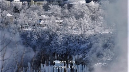 Niagara prawie zamarzła