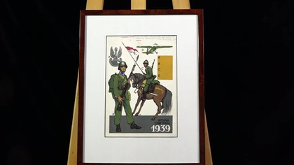 Szymon Kobyliński, Żołnierz polski  Wojna obronna 1939 (rys.  1981)