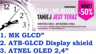 #0588 Biblioteka MK GLCD / ATNEL OLED 2,4 / ATB-GLCD-SHIELD - przedsprzedaż