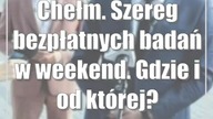 Chełm.  Szereg bezpłatnych badań w weekend.  Gdzie i od której?