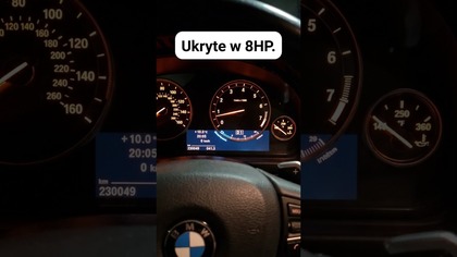 BMW 8HP jak włączyć wyświetlanie biegu w trybie D drive.