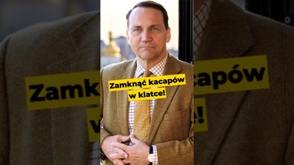 Zamknąć kac*pa w klatce! #polityka #Chiny #Rosja #wojna #Sikorski