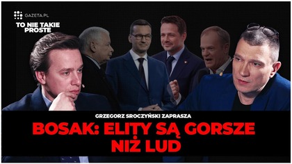 Lewica ma dla nas całe wiadra pogardy - Krzysztof Bosak u Sroczyńskiego | Gazeta.pl