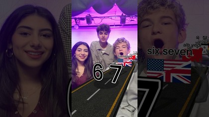 Six Seven Language Challenge  ft.  Kaido, Natalie, Max  #Shorts #Trending #Challenge #fyp #Viral