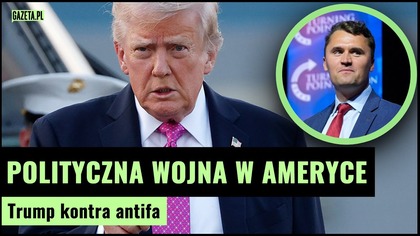 Antifa na celowniku.  Trump grozi po tragedii
