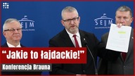 Braun atakuje dziennikarzy i Nowacką.  Złożył zawiadomienie do prokuratury | Gazeta.pl