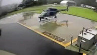Wypadek podczas lądowania śmigłowca