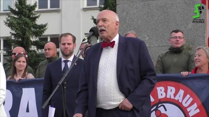 Janusz KORWIN - Mikke: Przemówienie - start 2. Marszu Stop Masowej Imigracji - Warszawa 24.8.2025