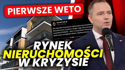 PIERWSZE WETO! Rynek nieruchomości w kryzysie.  W co inwestuje Donald Trump?