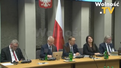 WITCZAK NA KOMISJI Z BRAUNEM UJAWNIA SZOKUJĄCE DOWODY!