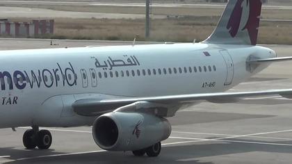 20 10 17 Airbus A 320 232 4810 A7 AHO Tbilisi Baku Qatar Airways