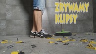 Jak wygląda podłoga po usunięciu klipsów poziomujących.