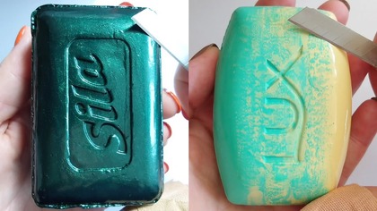 Soap Carving ASMR Relaxing Sounds no talking Satisfying ASMR Video