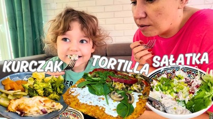 TORTILLA Z MARCHEWKI! KURCZAK W 20 MINUT! SAŁATKA Z TUŃCZYKA!