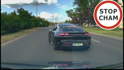 Agresywny kierowca Porsche w Łodzi #2262 Wasze Filmy