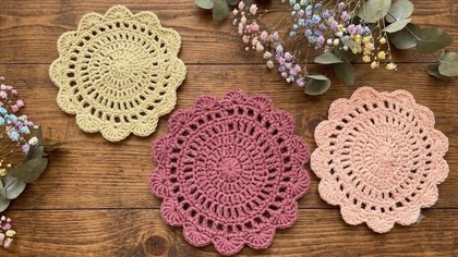 Szydełkowa Serwetka Boho Od Podstaw Tutorial #717