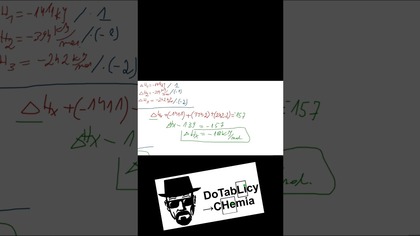 5. R WSIP PERSONA ENTALPIA TWORZENIA C2H4Cl2 #short #shorts #chemia #chemistry #umed #cke #medycyna
