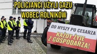 POLICJANCI UŻYLI GAZU WOBEC ROLNIKÓW