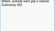 Prezentacja gry Żulionerzy NG